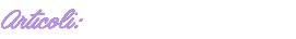 Articoli: